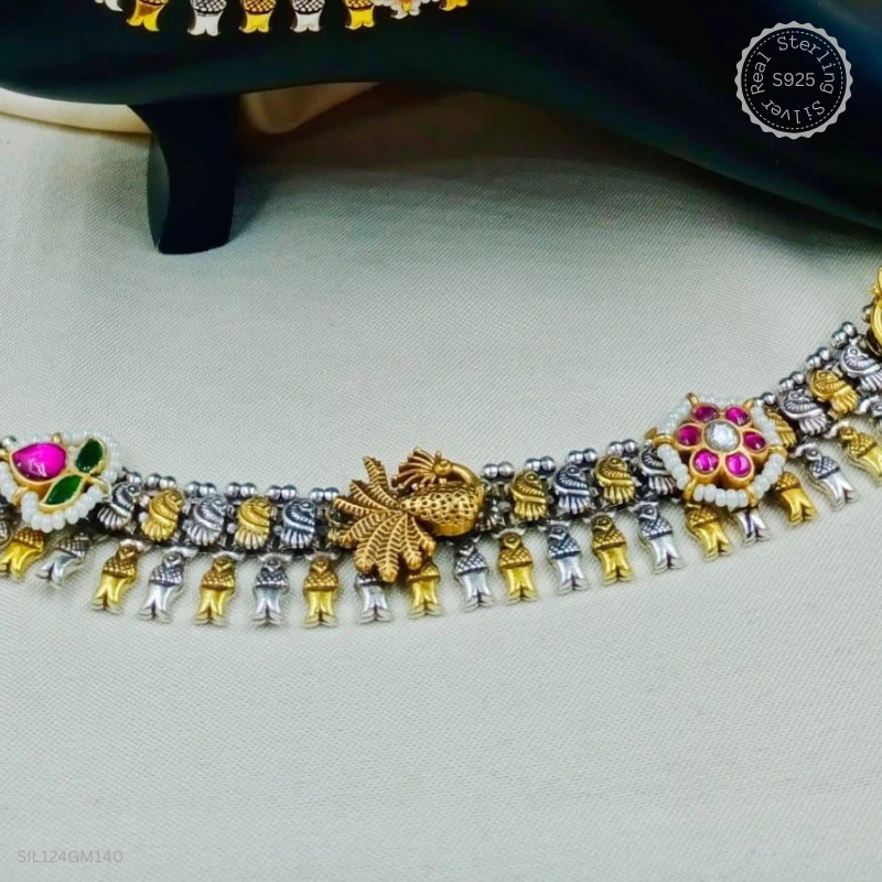 Stylish Fusion Anklets for Women – Lightweight 925 Sterling Silver Anklet