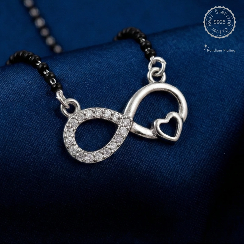 Eternal Love Infinity Mangalsutra – alternate view