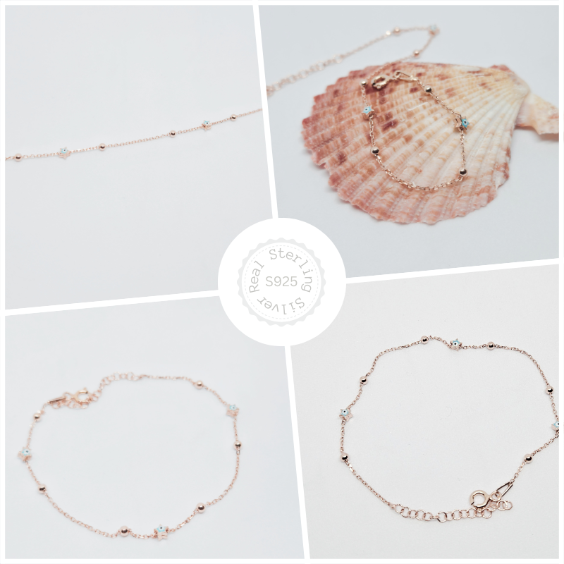 Evil eye inside a Star bracelet