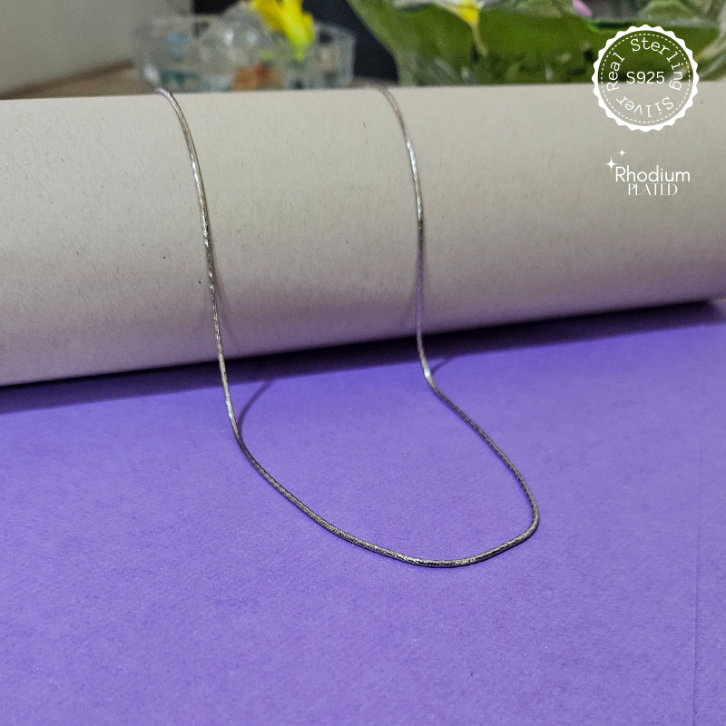 Premium 925 Silver Chain Diamond Cut Glitter Shine