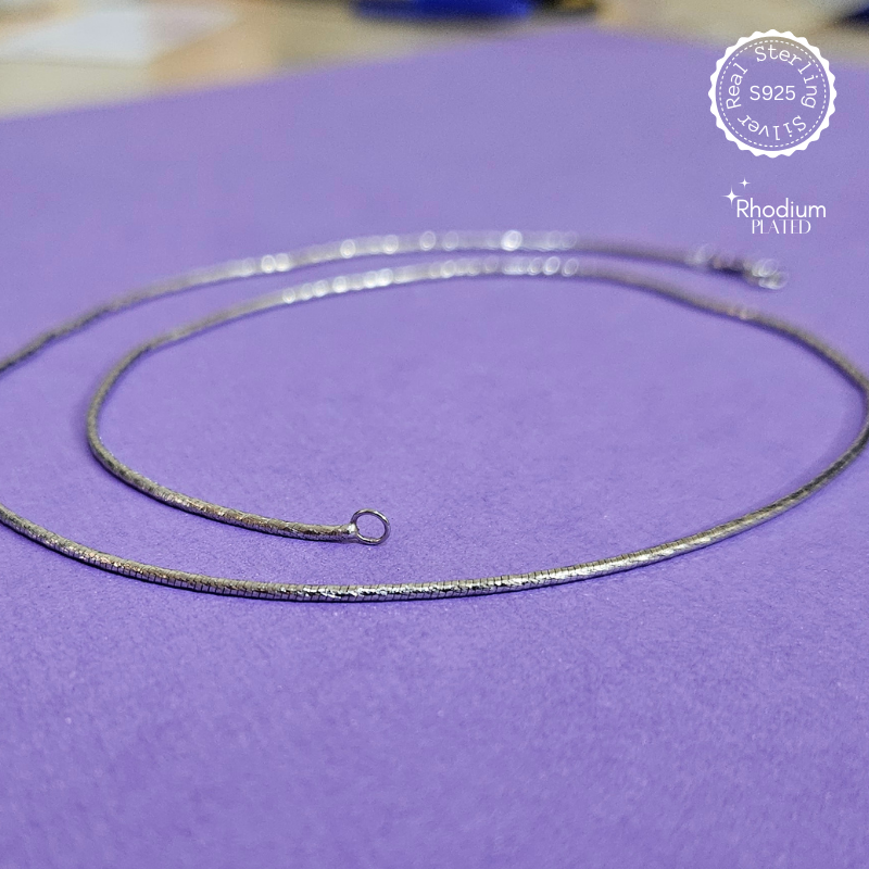 Premium 925 Silver Chain Diamond Cut Glitter Shine