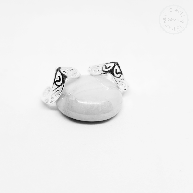 Crown 925 Silver Adjustable Toe Rings