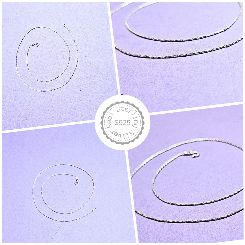 Sleek Timeless 925 Silver Chain