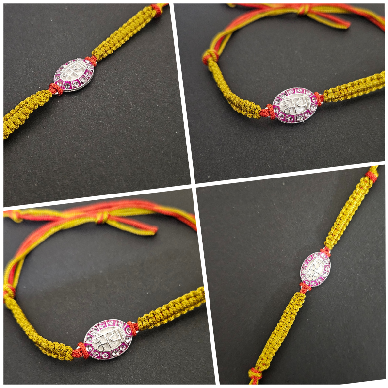 Pure Silver Bhai Rakhi