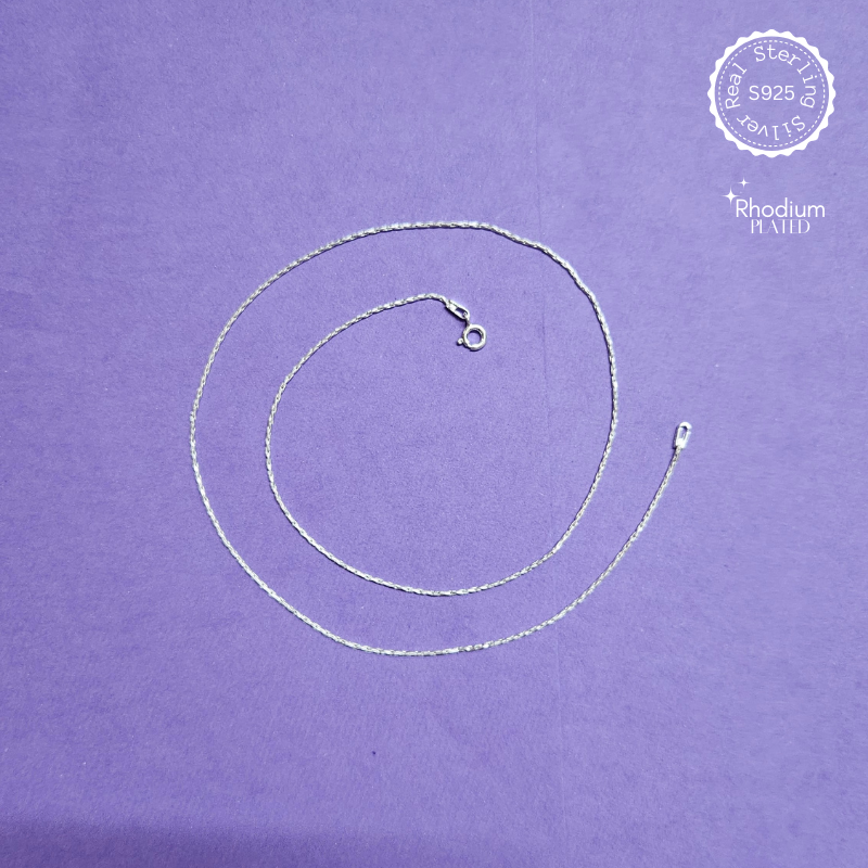 Sleek Timeless 925 Silver Chain