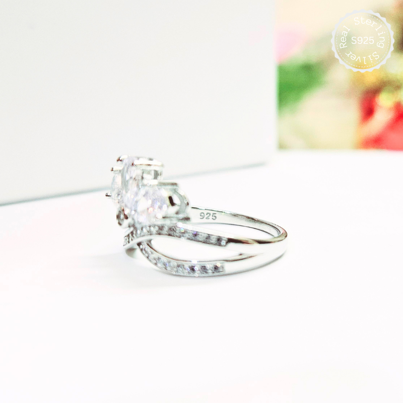 Premium 925 Silver Crown Ring