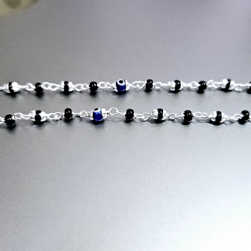 Newborn Pure Silver Nazariya – alternate view
