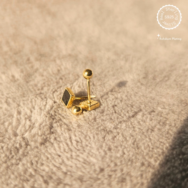 999 Fine Silver Square Hoops | Fine Silver Jewellery