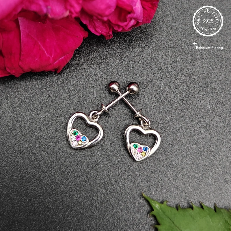 925 Silver Bugdi – Heart Shape