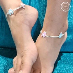 925 silver kids anklet