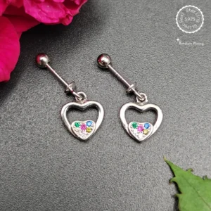 925 Silver Bugdi – Heart Shape